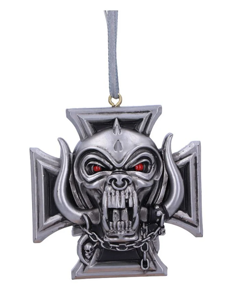 Motorhead Warpig Kreuz Ornament