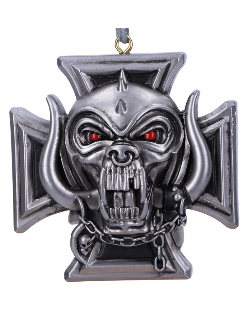 Motorhead Warpig Kreuz Ornament