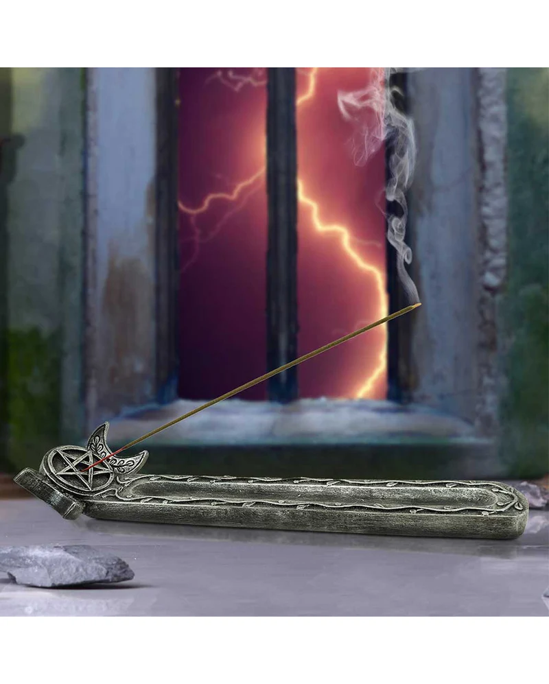 Dämmerung Dreifach-Mond Räucherstäbchenhalter 27,3cm