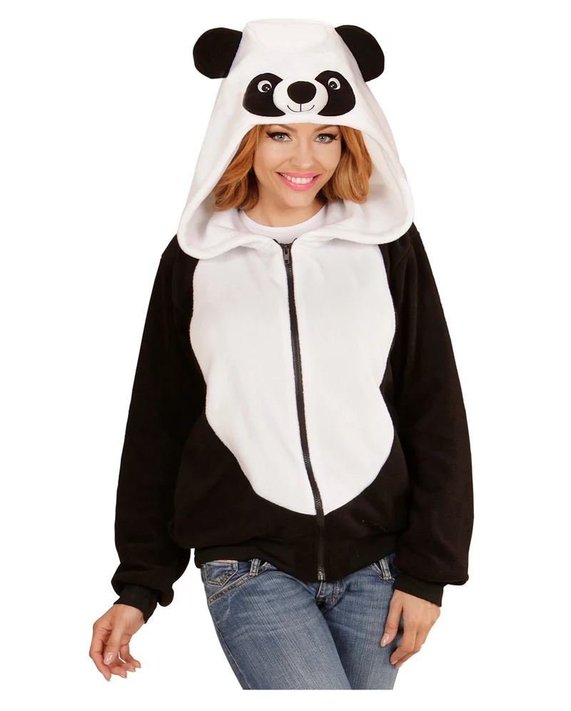 Panda Bär Kostüm als Jacke