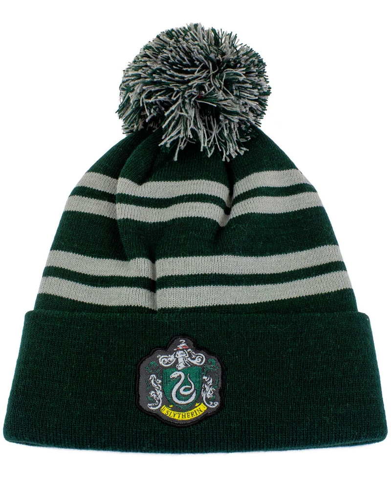 Harry Potter Slytherin Bommelmütze