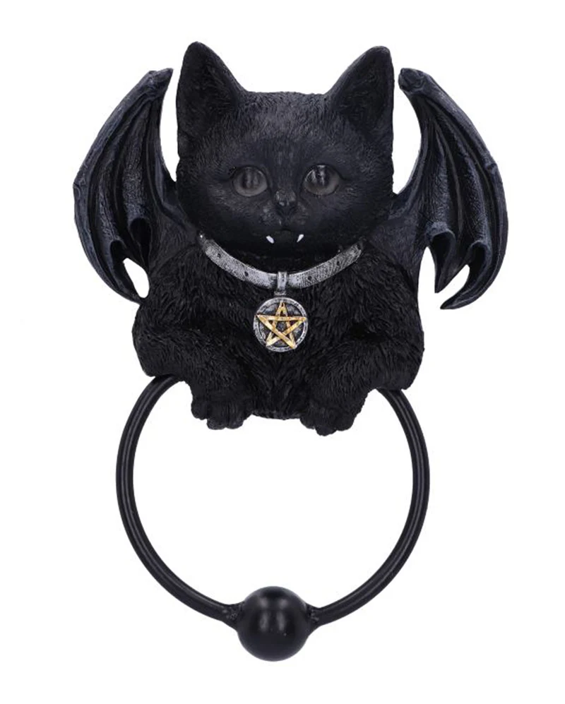 Vampir Katze Türklopfer 20cm