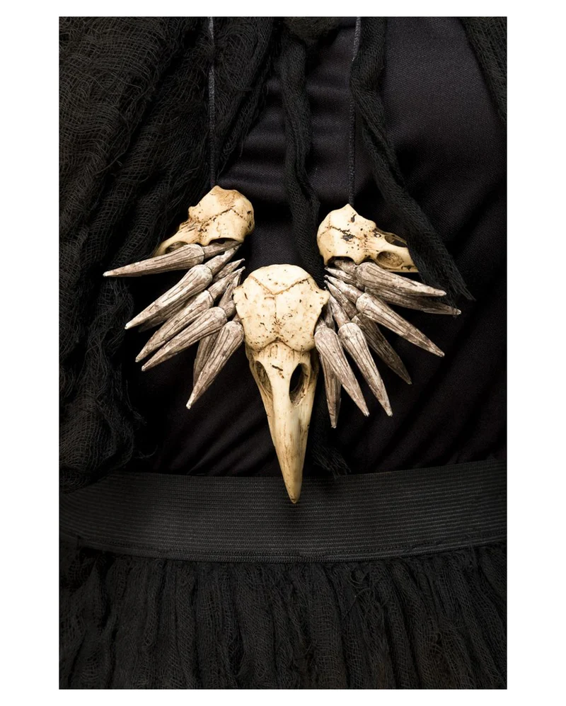 Lady Pest Doktor Damenkostüm mit Vogelmaske