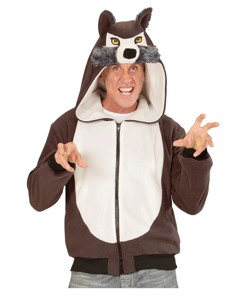 Wolf Jacke als Kostüm