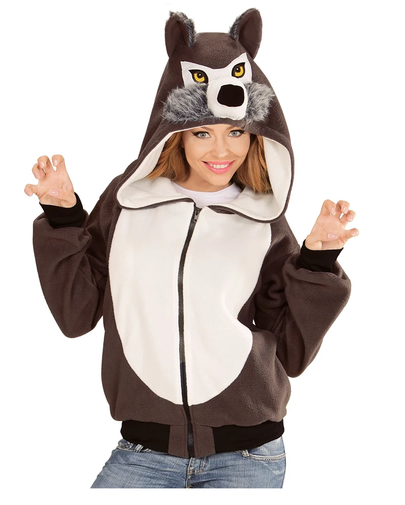 Wolf Jacke als Kostüm