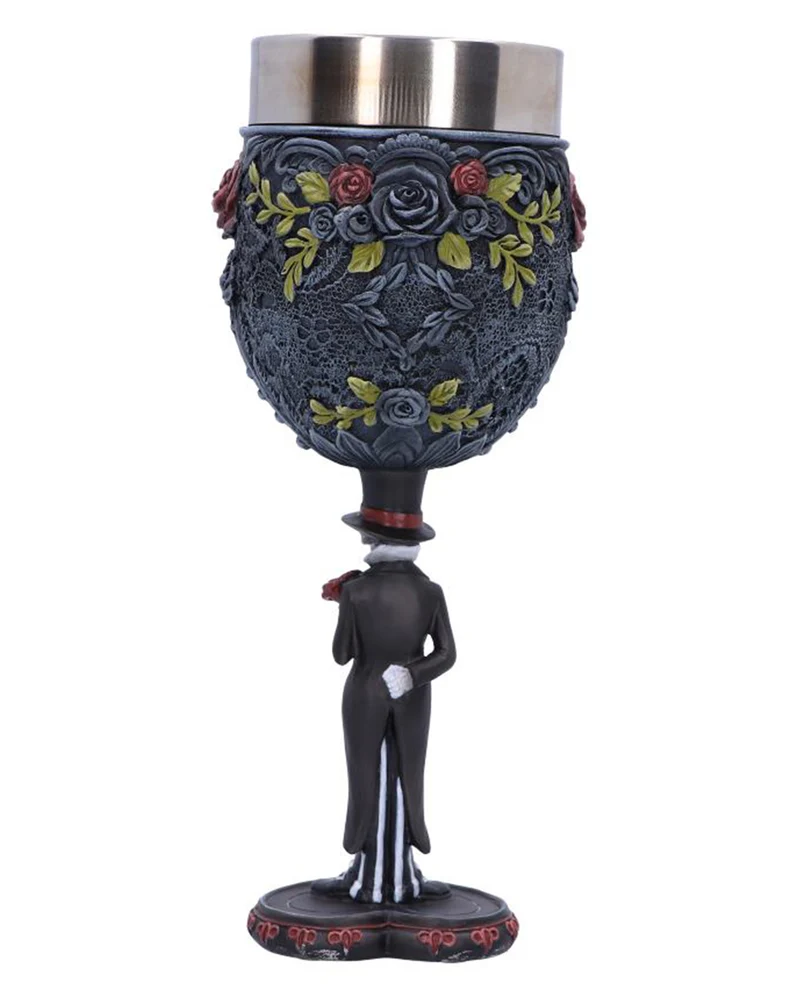 Mr Skelett Gothic Kelch 21 cm
