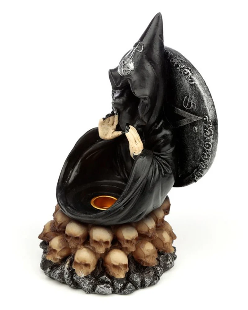 Black Magic Rückfluss Räucherkegelhalter 19,5cm