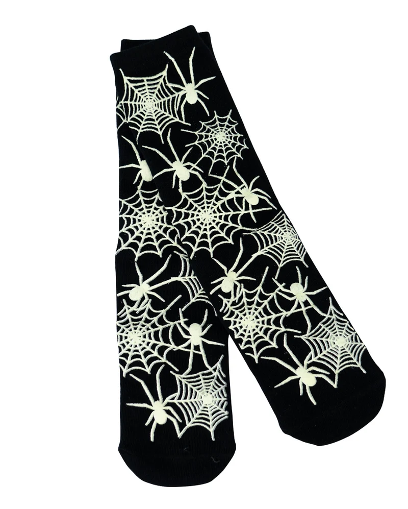 Glow in The Dark Halloween Socken Div. Motiv