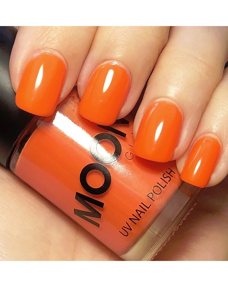 Neon Oranger UV Nagellack