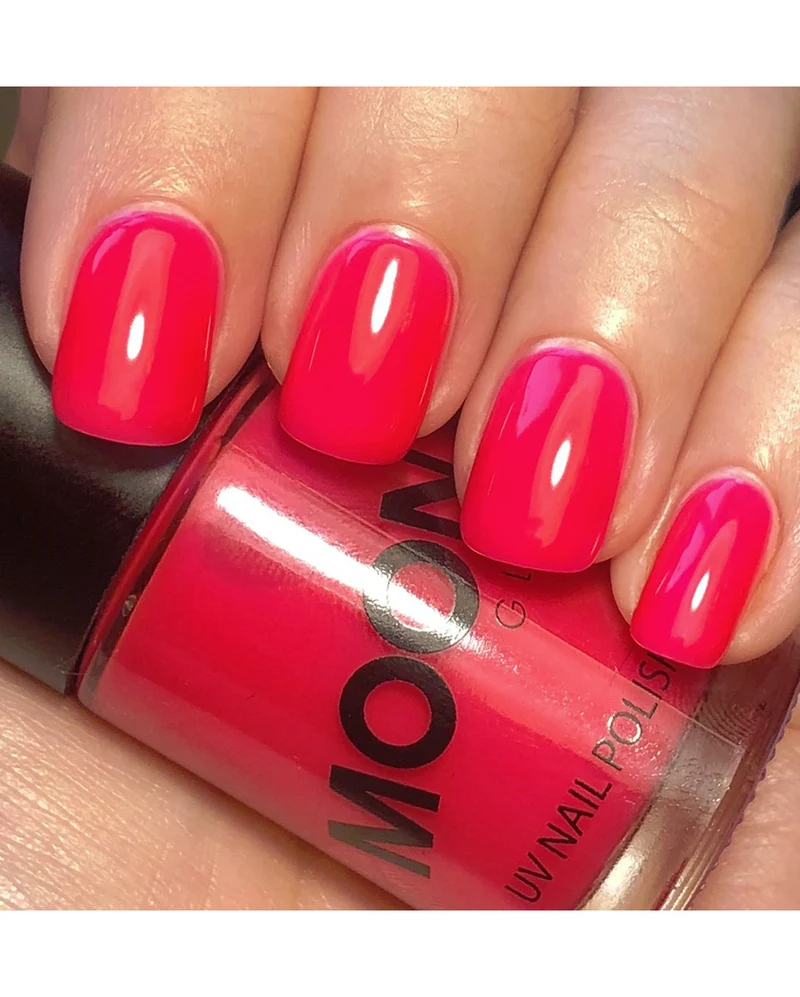 Neon Pinker UV Nagellack