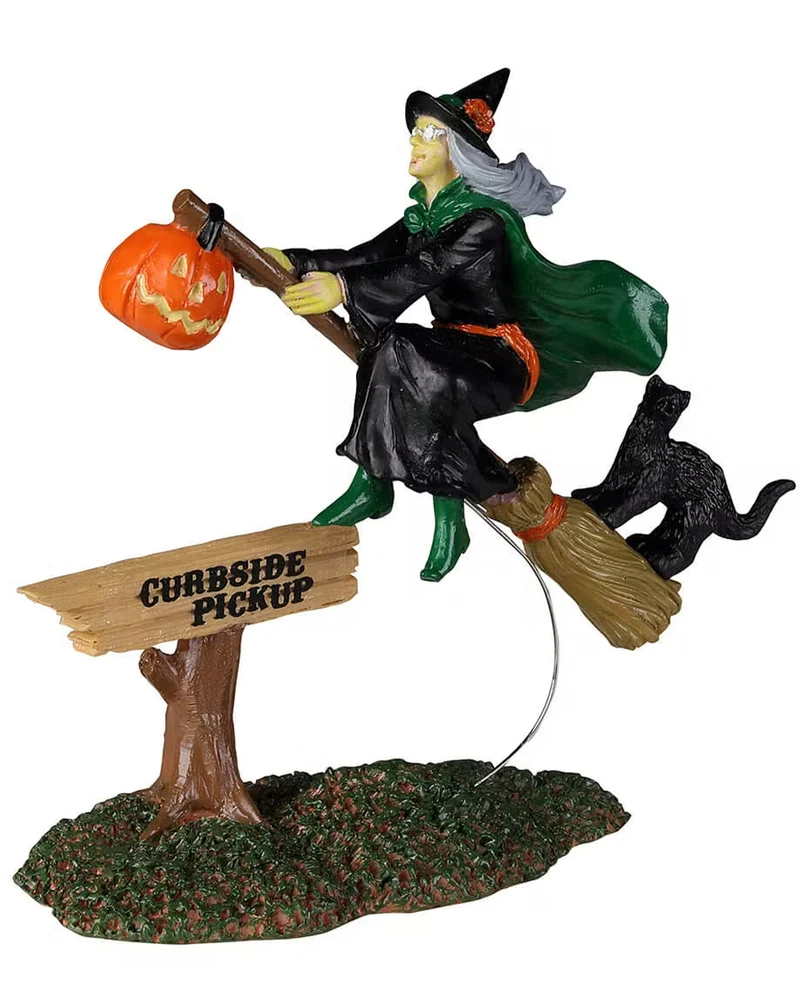Lemax Spooky Town - Witches Curbside Pickup