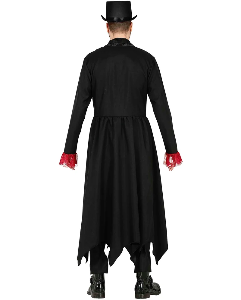 Edles Gothic Vampir Herren Kostüm