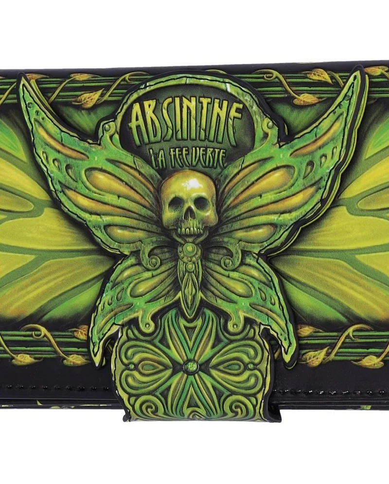 Absinthe - La Fee Verte Grüne Fee Geldbörse