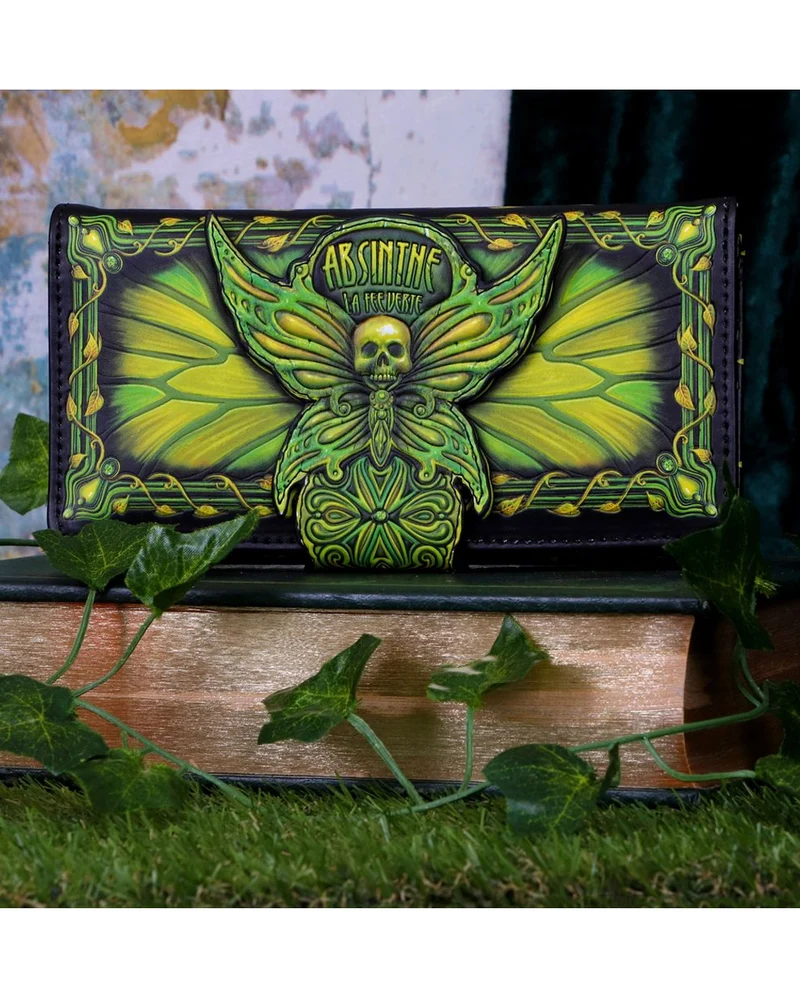 Absinthe - La Fee Verte Grüne Fee Geldbörse