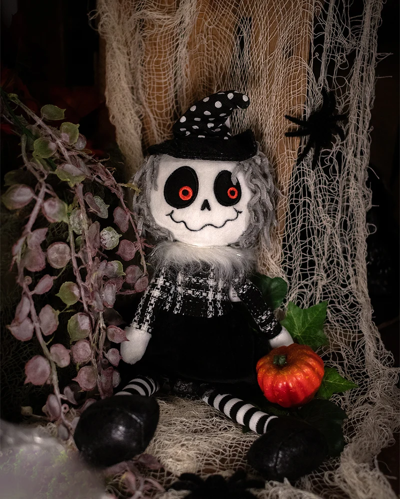 Mrs. Bone Skully Kantenhocker Figur 40cm
