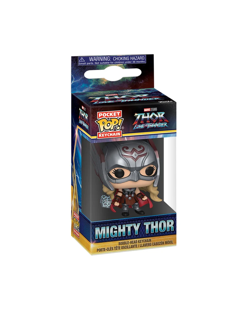 Mighty Thor Love and Thunder Funko POP! Keychain