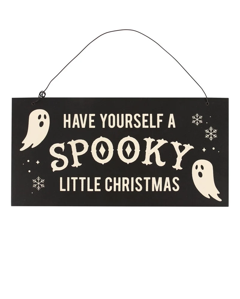 Spooky Little Christmas Hängeschild