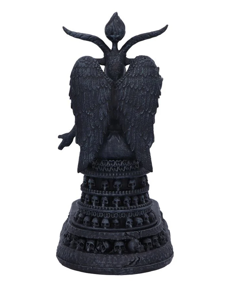 Baphomet's Hingabe Teelicht Halter 17cm