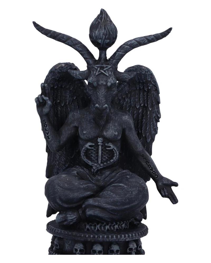 Baphomet's Hingabe Teelicht Halter 17cm