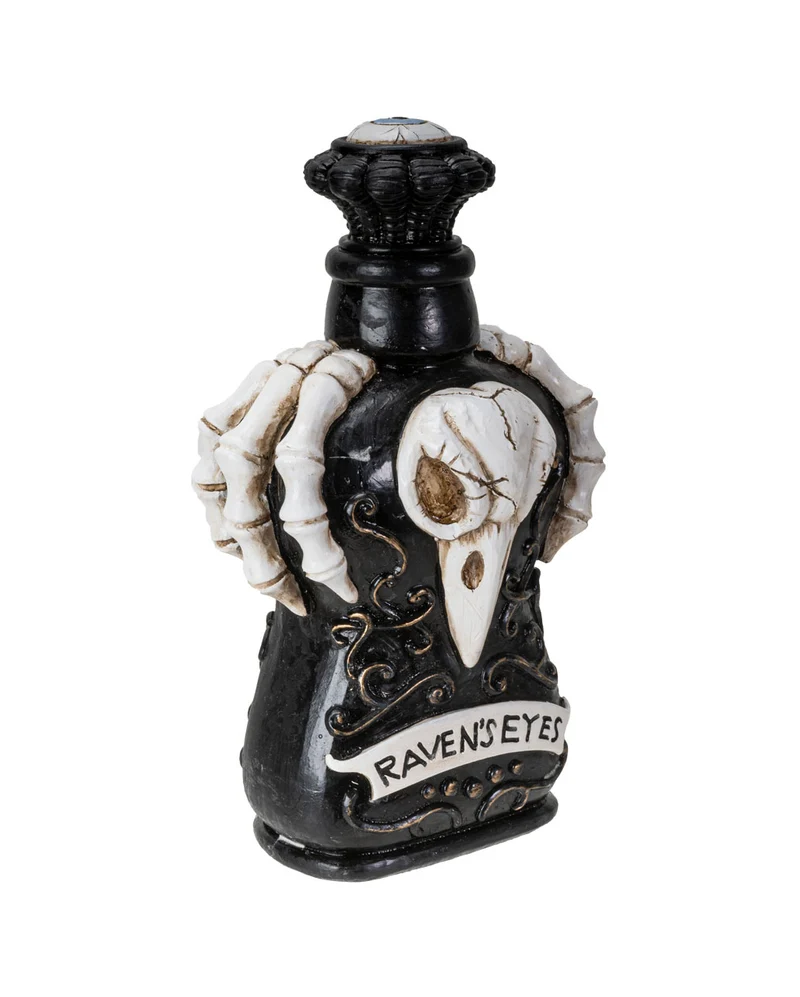 Gothic Giftflasche "Raben Augen"