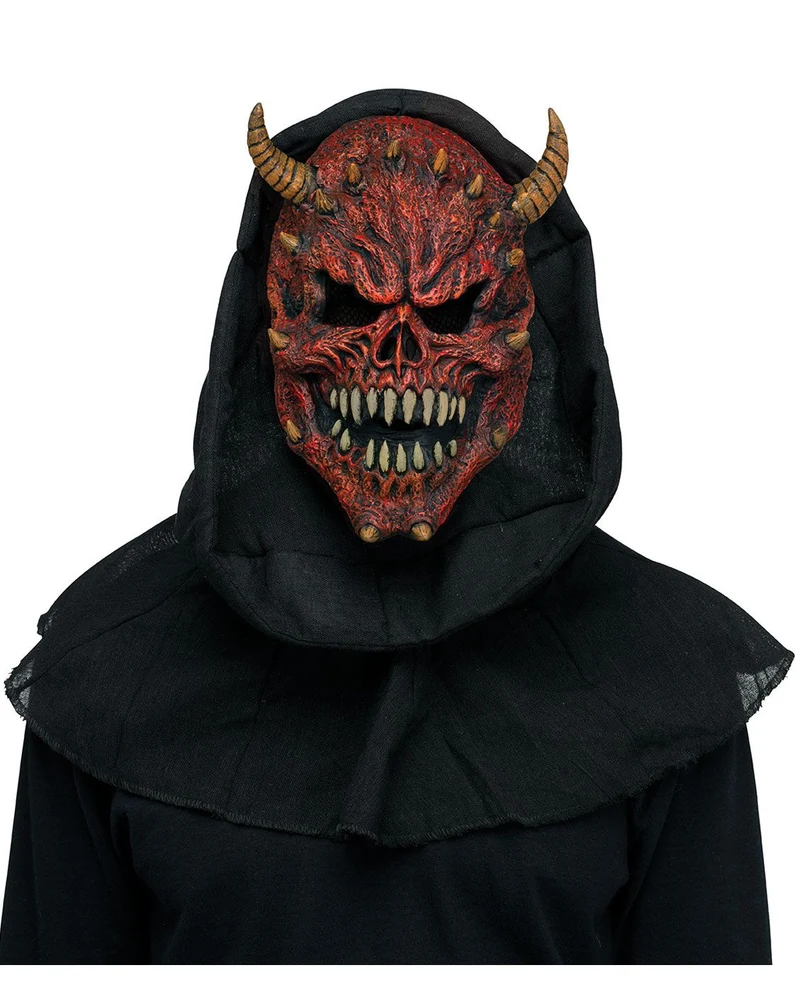 Kapuzenmaske Dämon