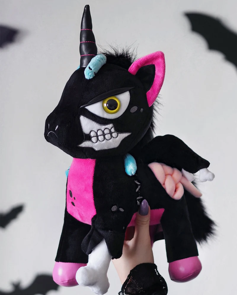 KILLSTAR Zombiecorn Dead Dawn Plüschtier Pink