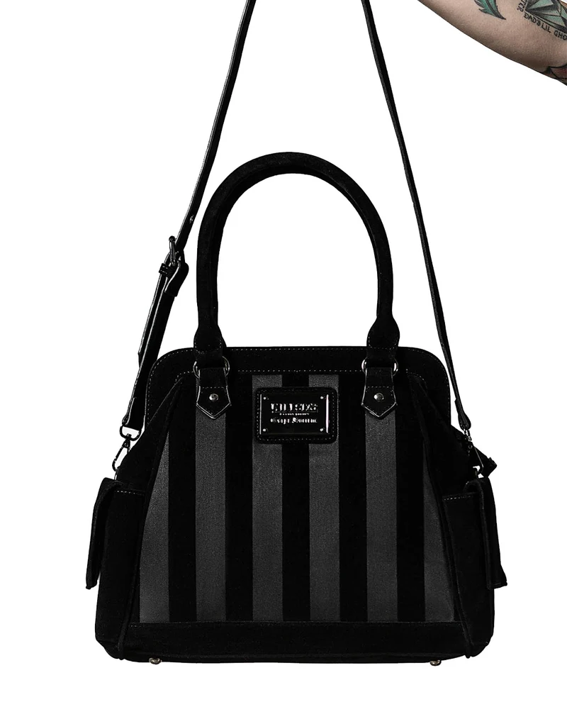 KILLSTAR Earn Your Stripes Handtasche