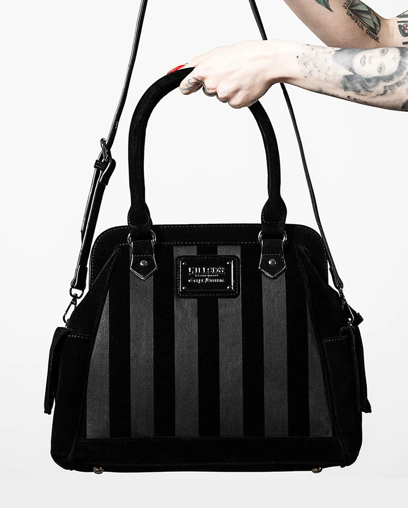 KILLSTAR Earn Your Stripes Handtasche
