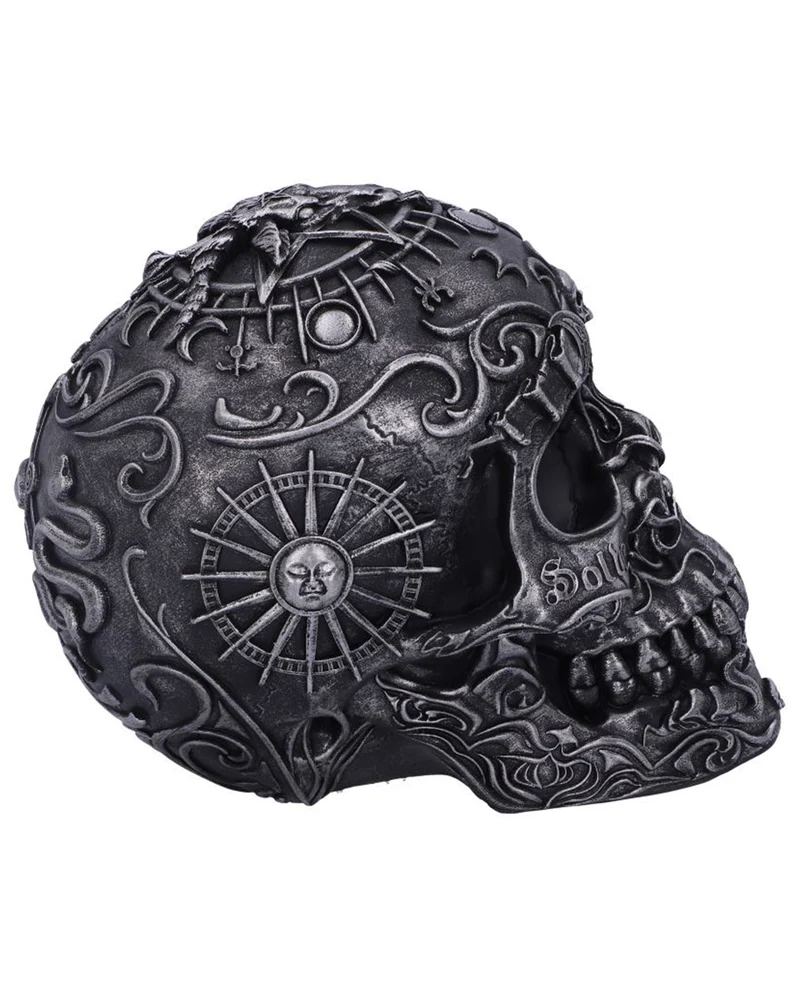 Baphomet's Worship Totenkopf 19,5cm