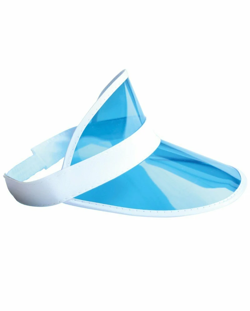 Blaues 80s Sonnenvisier