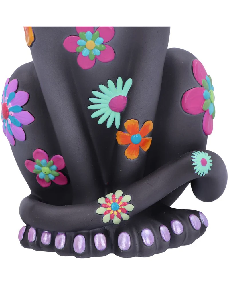 Fröhliche Katzenfigur 26cm
