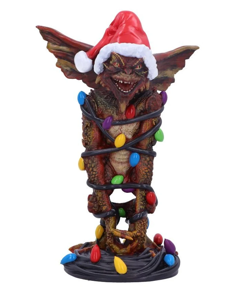 Gremlins Mohawk mit Lichterkette 16cm