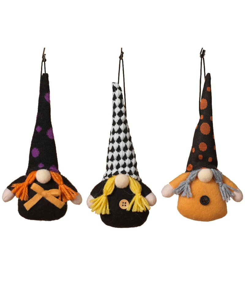 Halloween Gnom zum Aufhängen 16,5cm