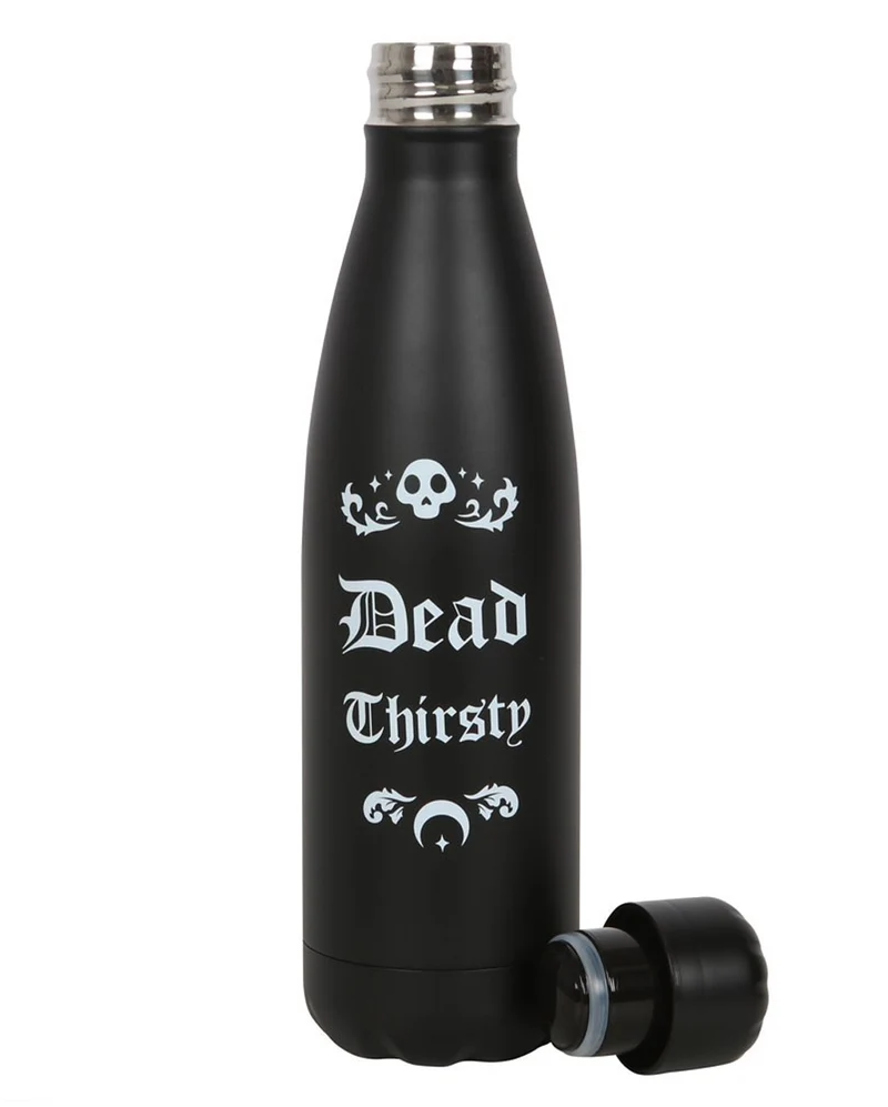 Dead Thirsty Wasserflasche aus Metall