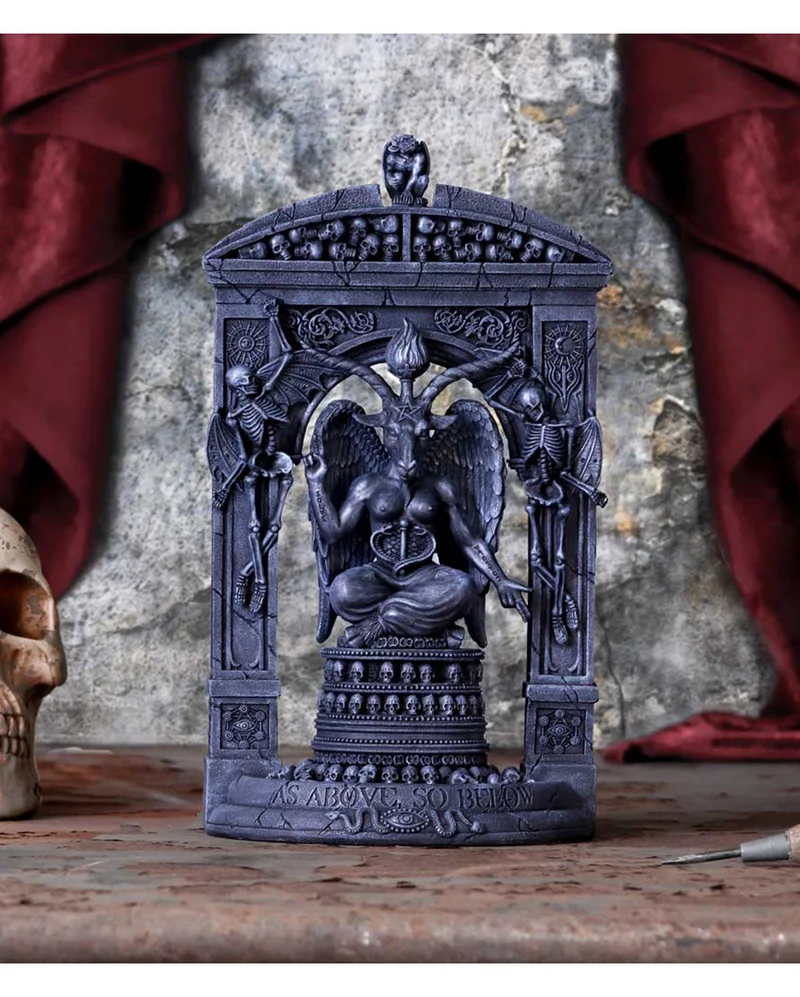 Baphomet's Tempel Aufsteller 28cm