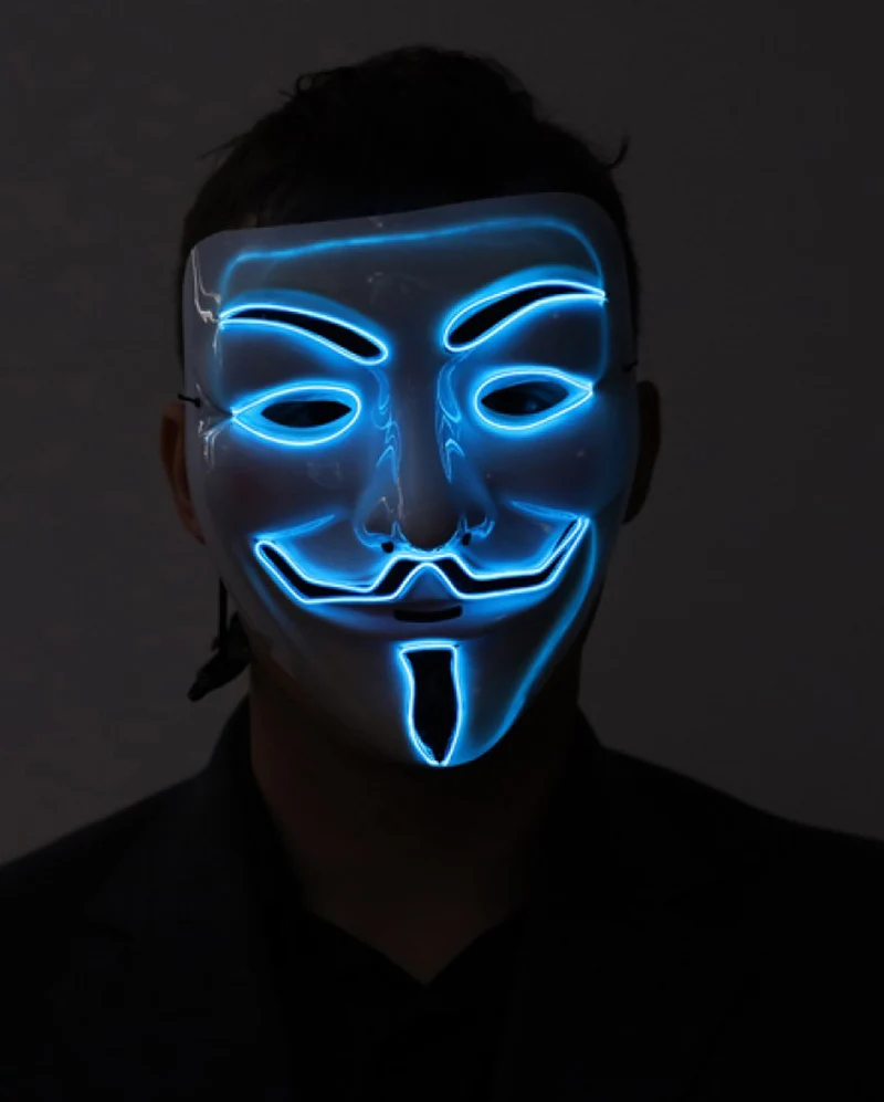 LED String Vendetta Maske