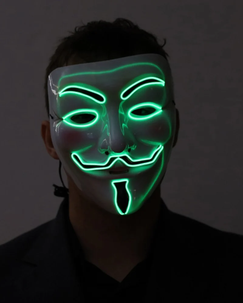 LED String Vendetta Maske