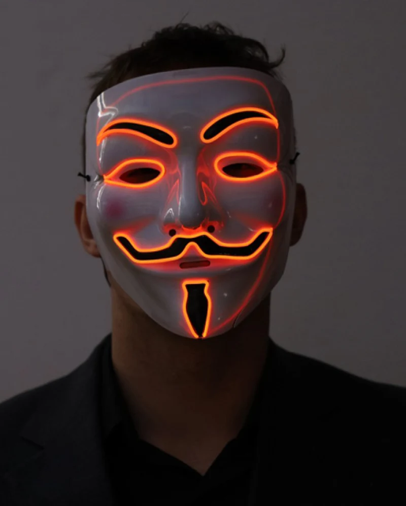 LED String Vendetta Maske