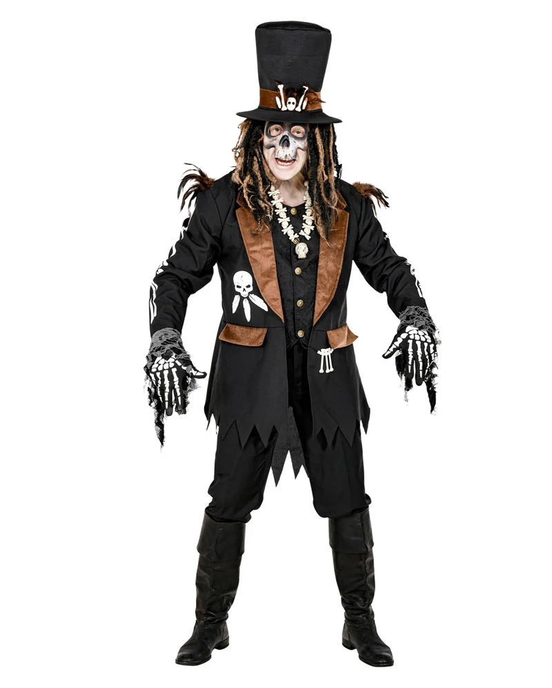 Voodoo Priester Kostüm Mantel