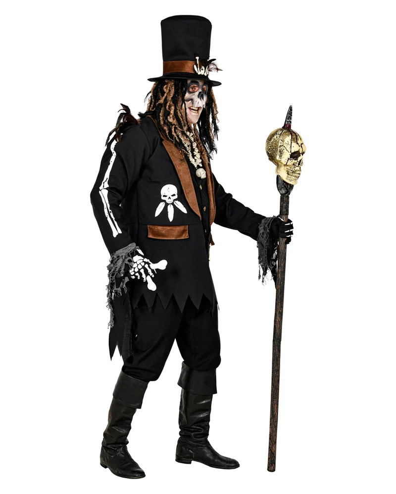 Voodoo Priester Kostüm Mantel