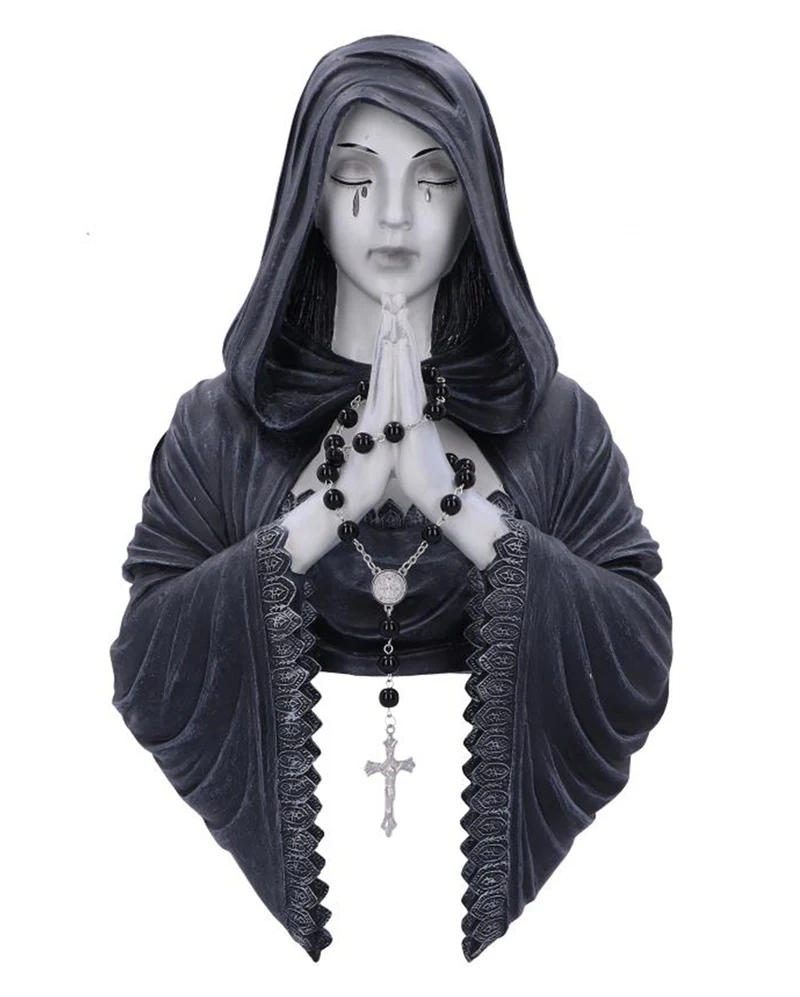 Gothic Prayer Wandrelief 39cm