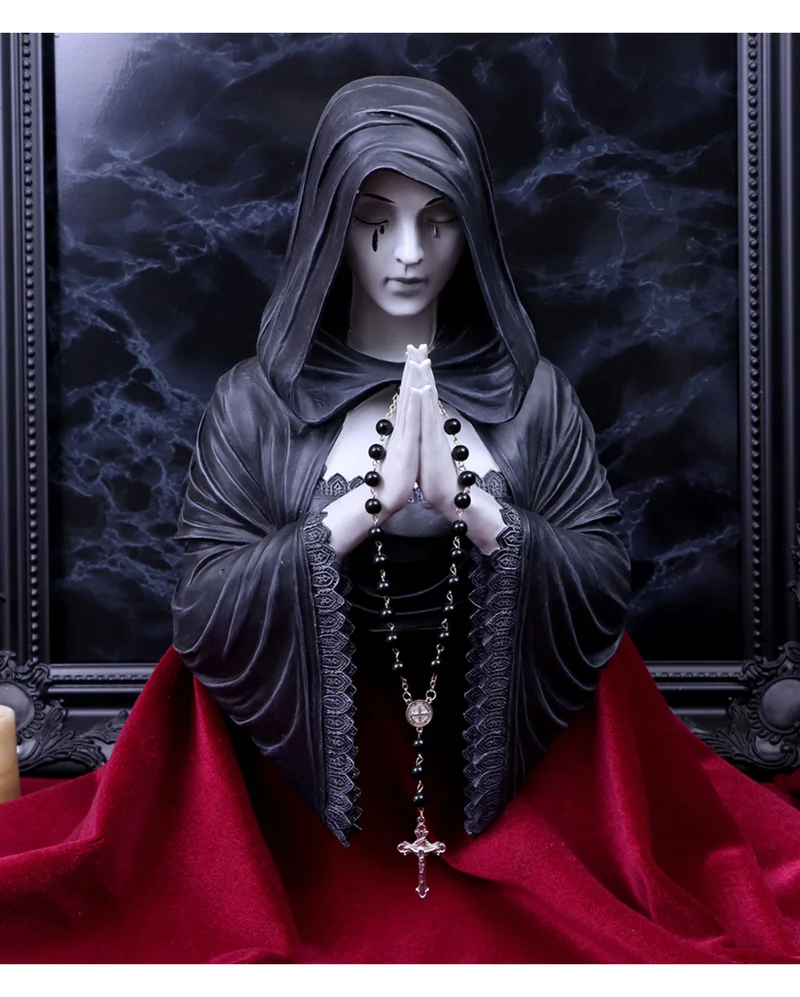 Gothic Prayer Wandrelief 39cm