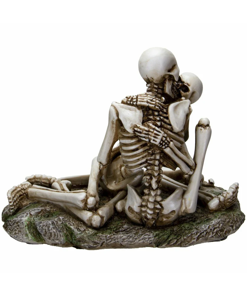 Skelett Paar Love Never Dies