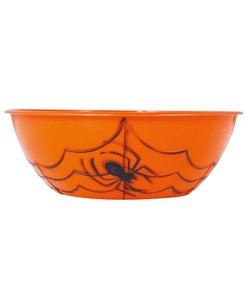 Orange Trick or Treat Spinnen Schüssel