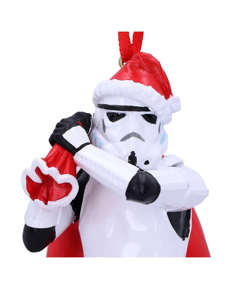 Star Wars Stormtrooper mit Nikolaussack Weihnachtskugel