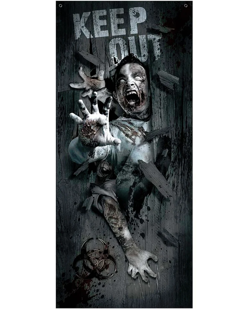 Zombie Tür Dekoration