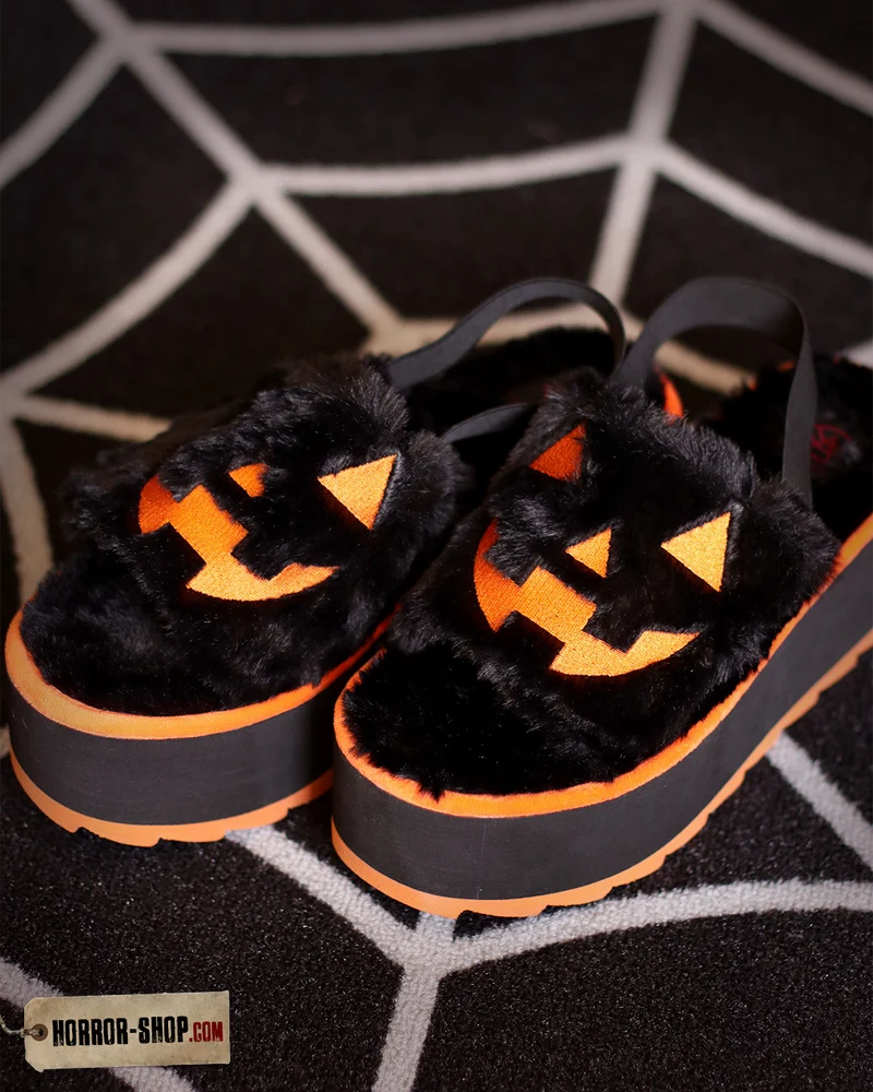 Lilly Jack O'Lantern Plateausandalen
