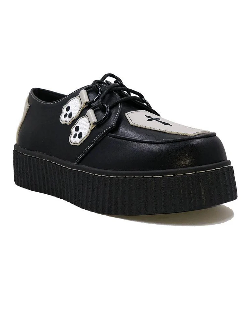 Coffin Black Creepers Schuhe