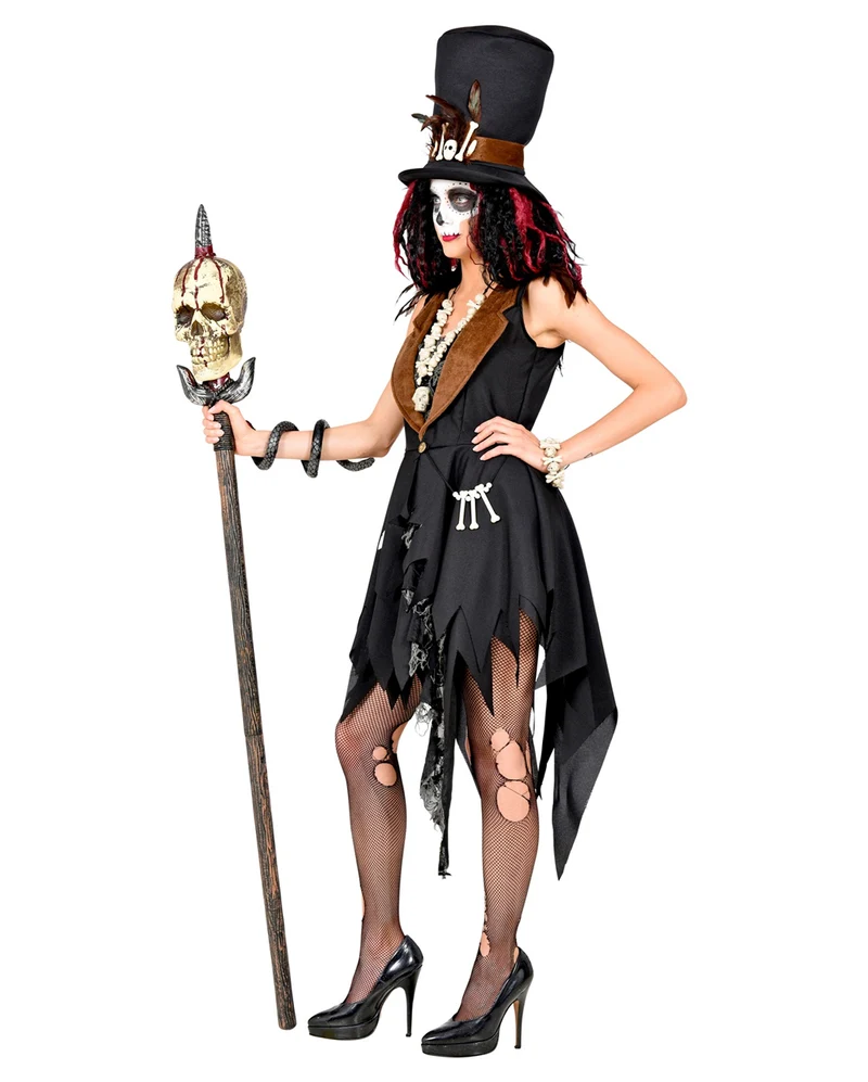 Voodoo Priesterin Kostüm