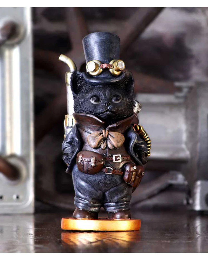 Steamsmith's Katze Steampunkfigur 19.5cm